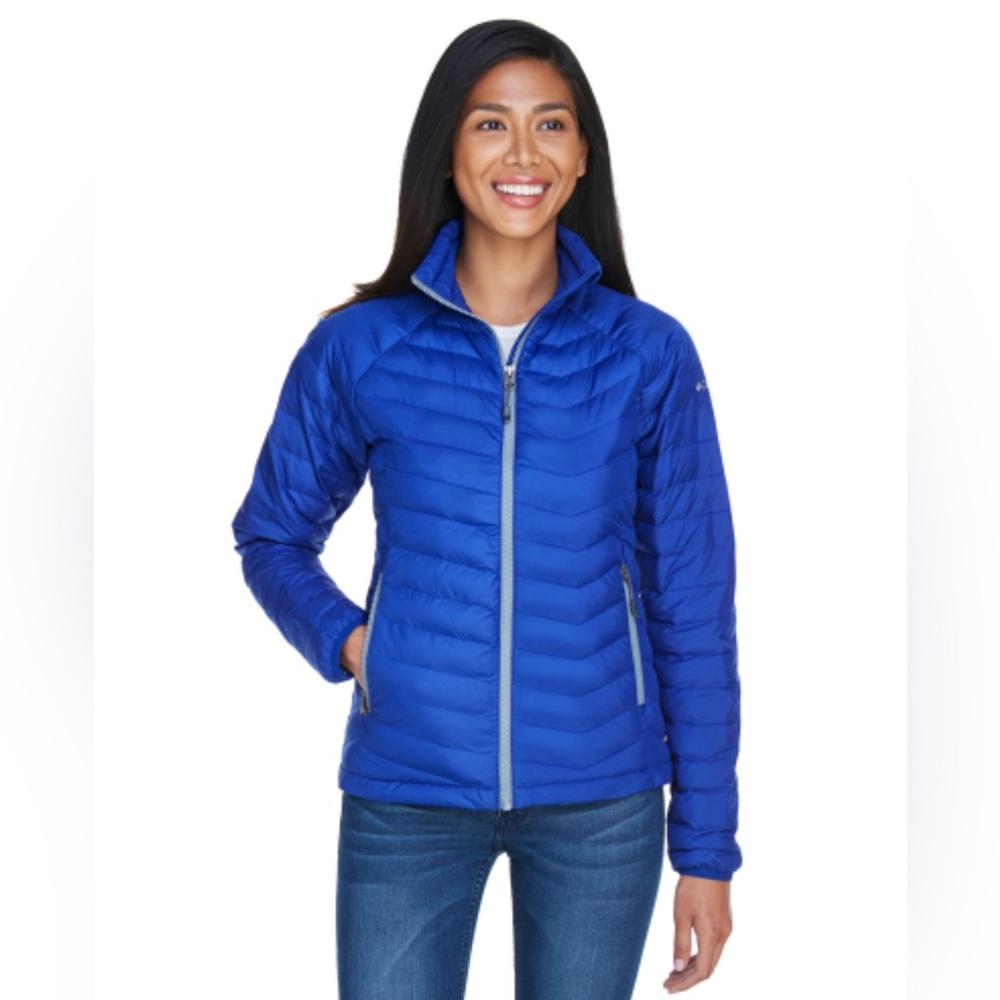 Columbia Women's Vibrant Blue Puffer Jacket